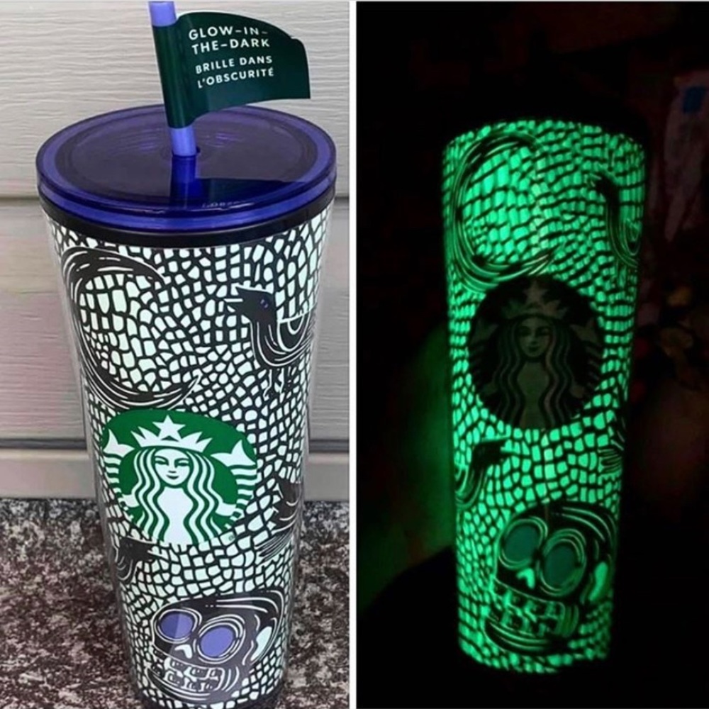 Starbucks Venti Glow in the Dark Tumbler